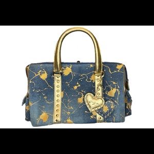 Denim & Gold Vintage Junior Drake Handbag